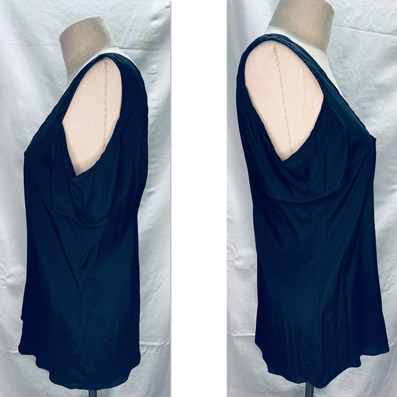 Jennifer Hope Black silk top - Picture 2 of 15